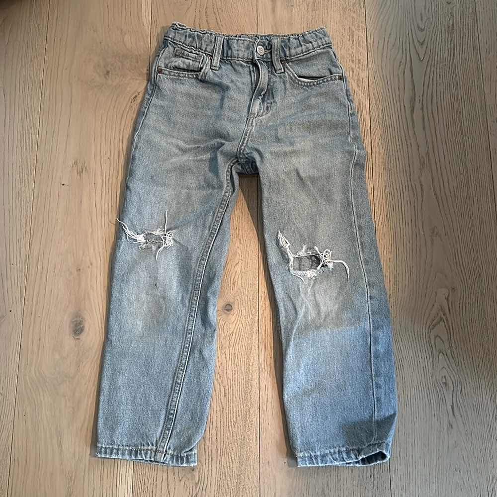 Worn in Slouch straight High rise Jeans Girls